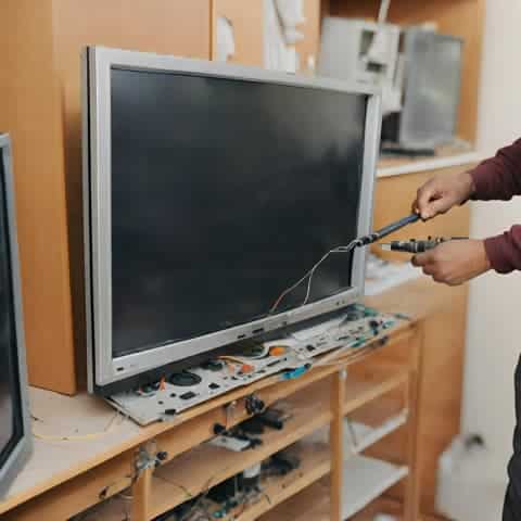 Assistance gestion des réparation de tv