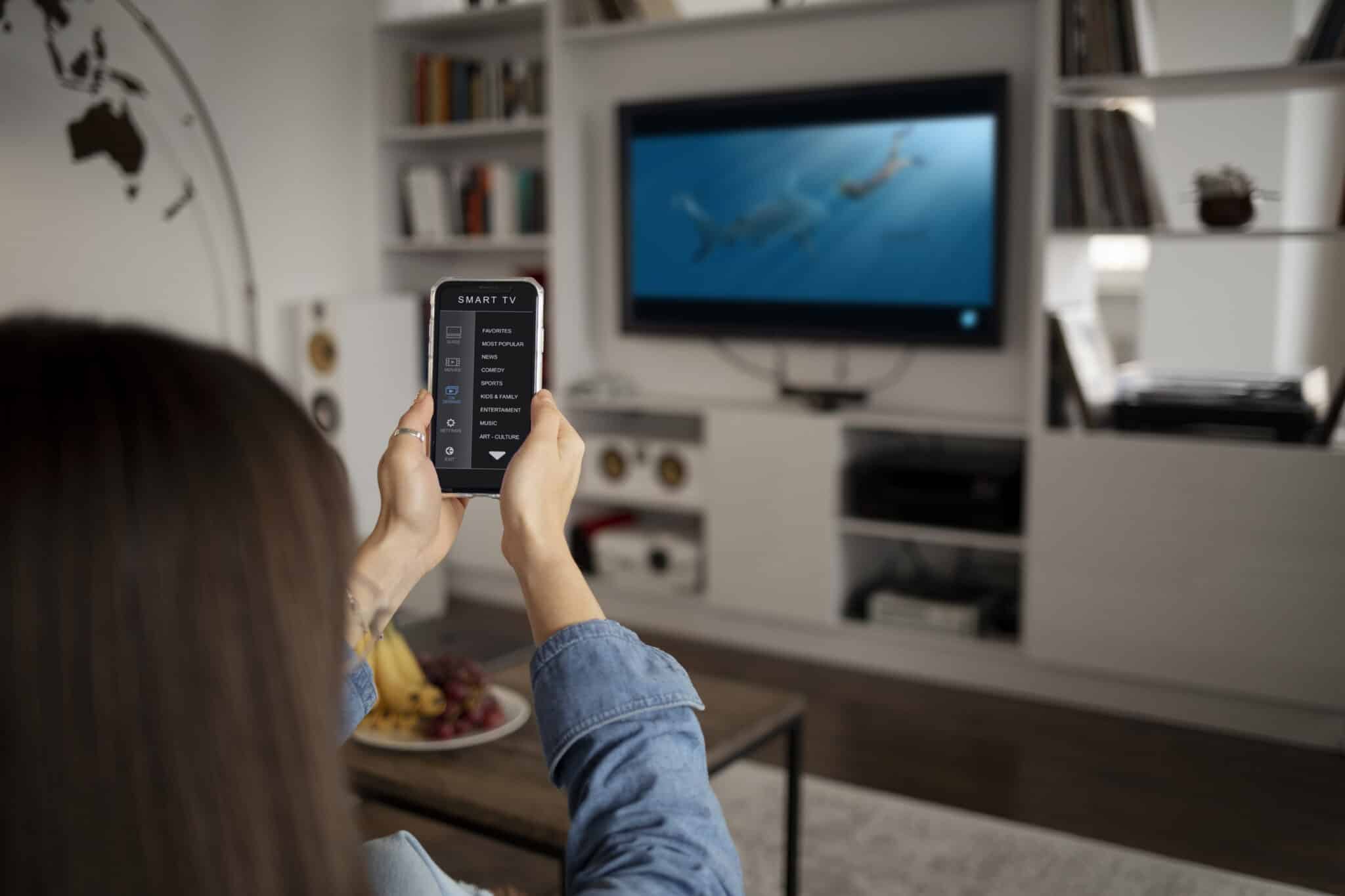 Connexion de la télévision en wifi