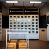 Une installation de casiers automatiques alimentaires réfrigérés