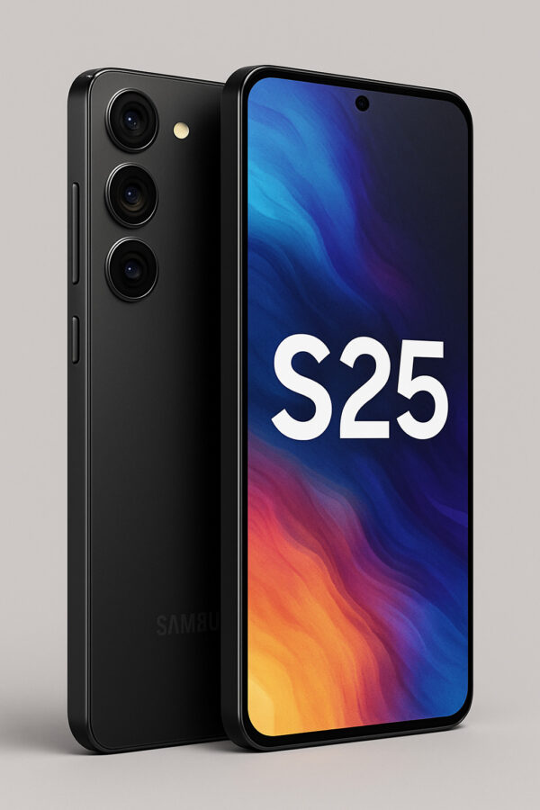 Un Samsung Galaxy S25 en location