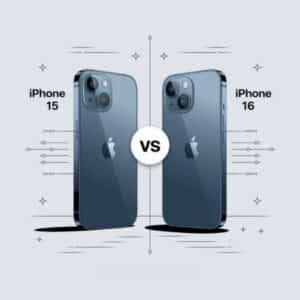 Comparatif entre l'iPhone 15 et iPhone 16