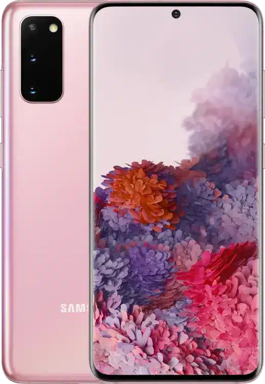 Samsung S20 rose reconditionné
